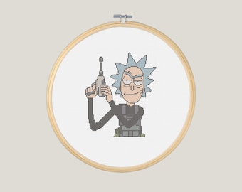Rick Sanchez Kruissteek - PATROON