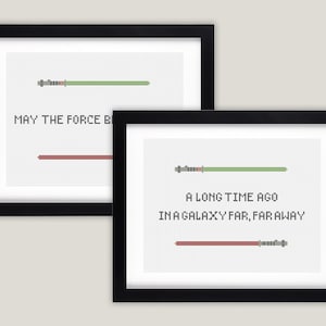 Star Wars Cross Stitch - PATTERN