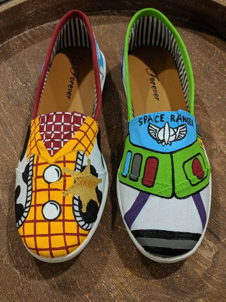 Toy story canvas shoes shop
