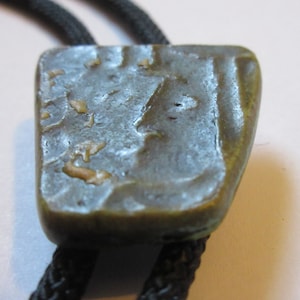 Art Bolo Tie-Gifts for Him-Handcrafted Artist Artsy Design  Porcelain/Ceramic Bolo Tie IC Lot