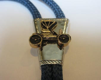 Corbata de bolo para coche, estilo vintage Hickok, tono dorado, para carruaje de caballos antiguo, lote IC FL1