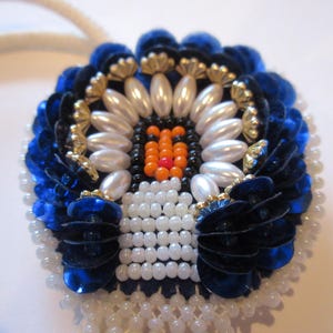 Costume Bolo Tie, Costume Southwestern Style Womens  Multi Tone Shield w Beaded Cutout Bolo Tie IC Lot K
