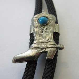 Western Concho Bolo With Stone, Made in USA - Etsy