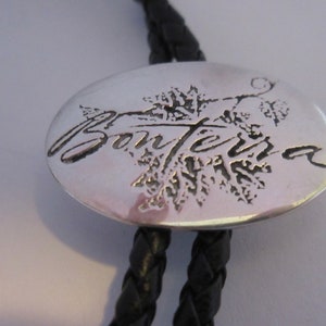 Bonterra Wine Bolo Tie, Vintage Sterling Silver Bonterra Grapes Wine Winery-Gifts for Her- Necktie-Necklace  Bolo Tie IC Lot 48