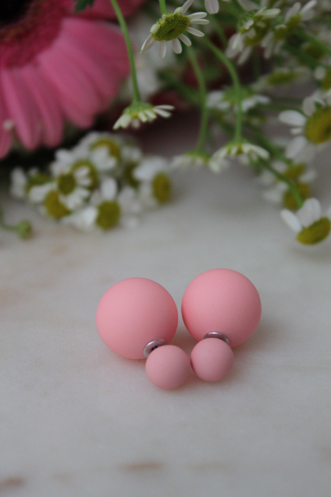 Double The Fun Pink Wrapped Earring main image 1