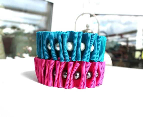 Grosgrain shop ribbon bracelet