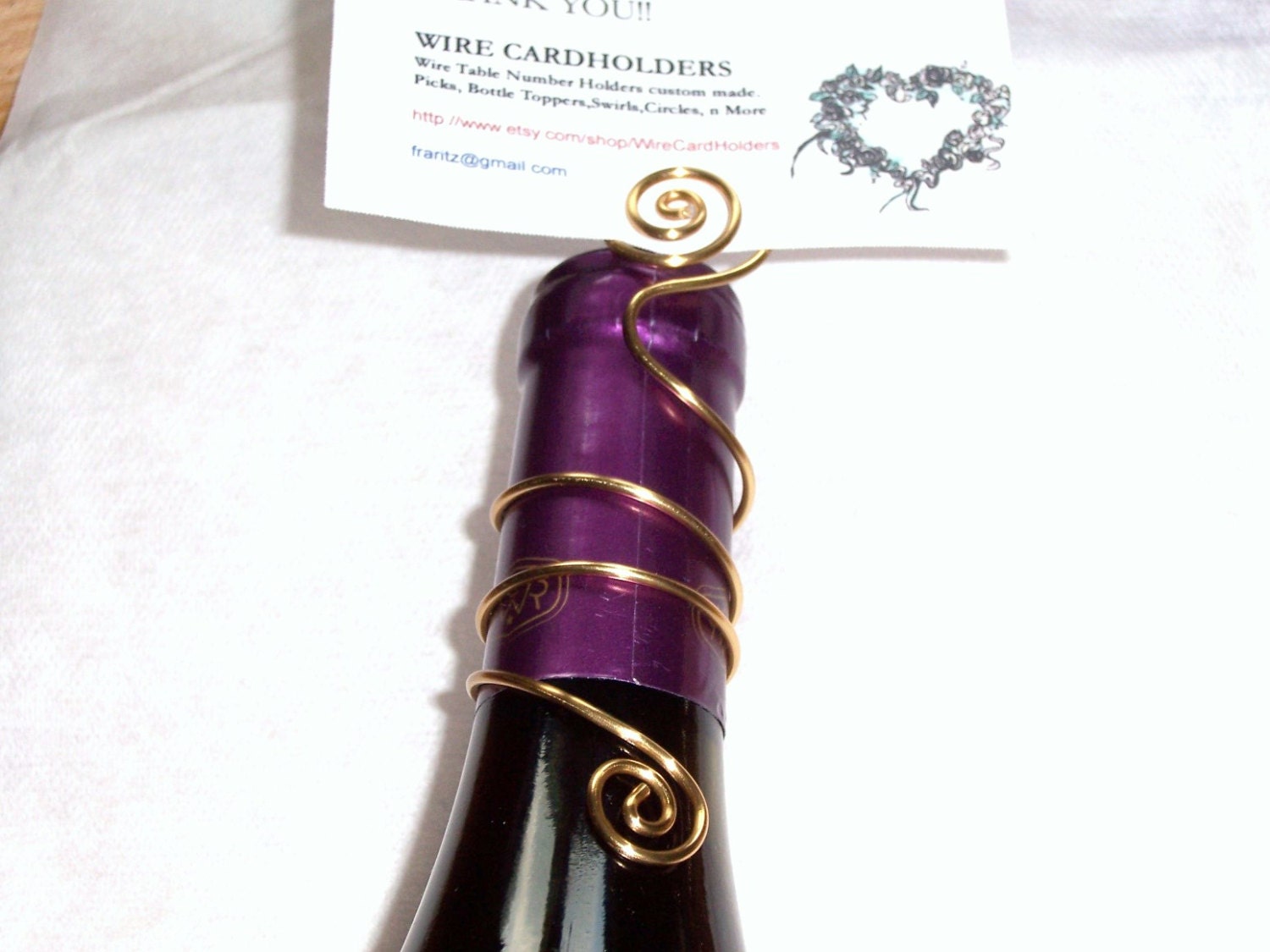 18 Wine Bottle Card Holders Winery Wedding Event Wine Gift Etsy