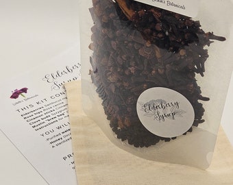 Immune Support Herbal Syrup Kit: Organic Elderberry Blend