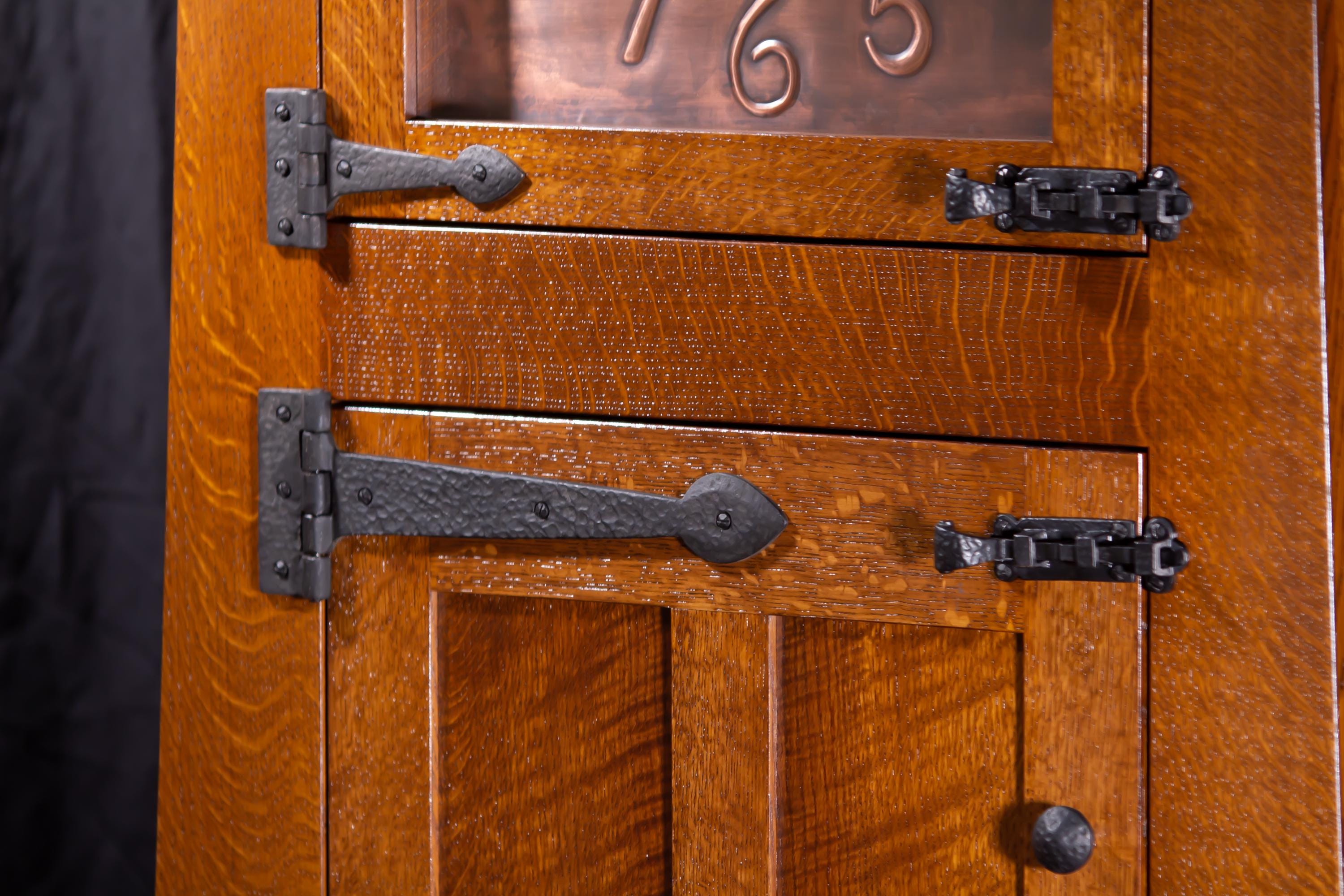 Oak Grandfather Clock / Craftsman / Arts and Crafts Inspired Design - Etsy