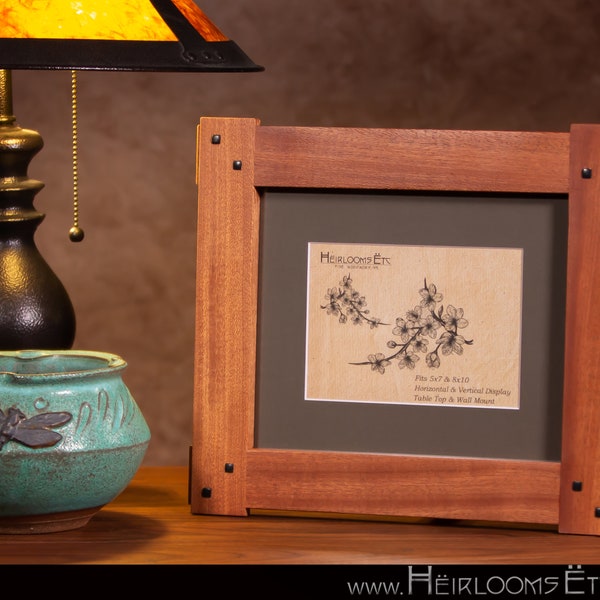 Craftsman Style Picture Frame Etsy