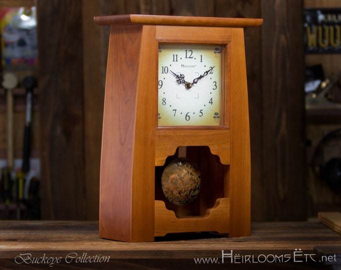 Craftsman / Mission / Arts & Crafts Style Mantel Clock - Etsy