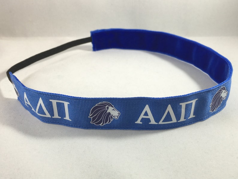 Embands Non Slip Alpha Delta Pi Headband Adpi Headband Etsy