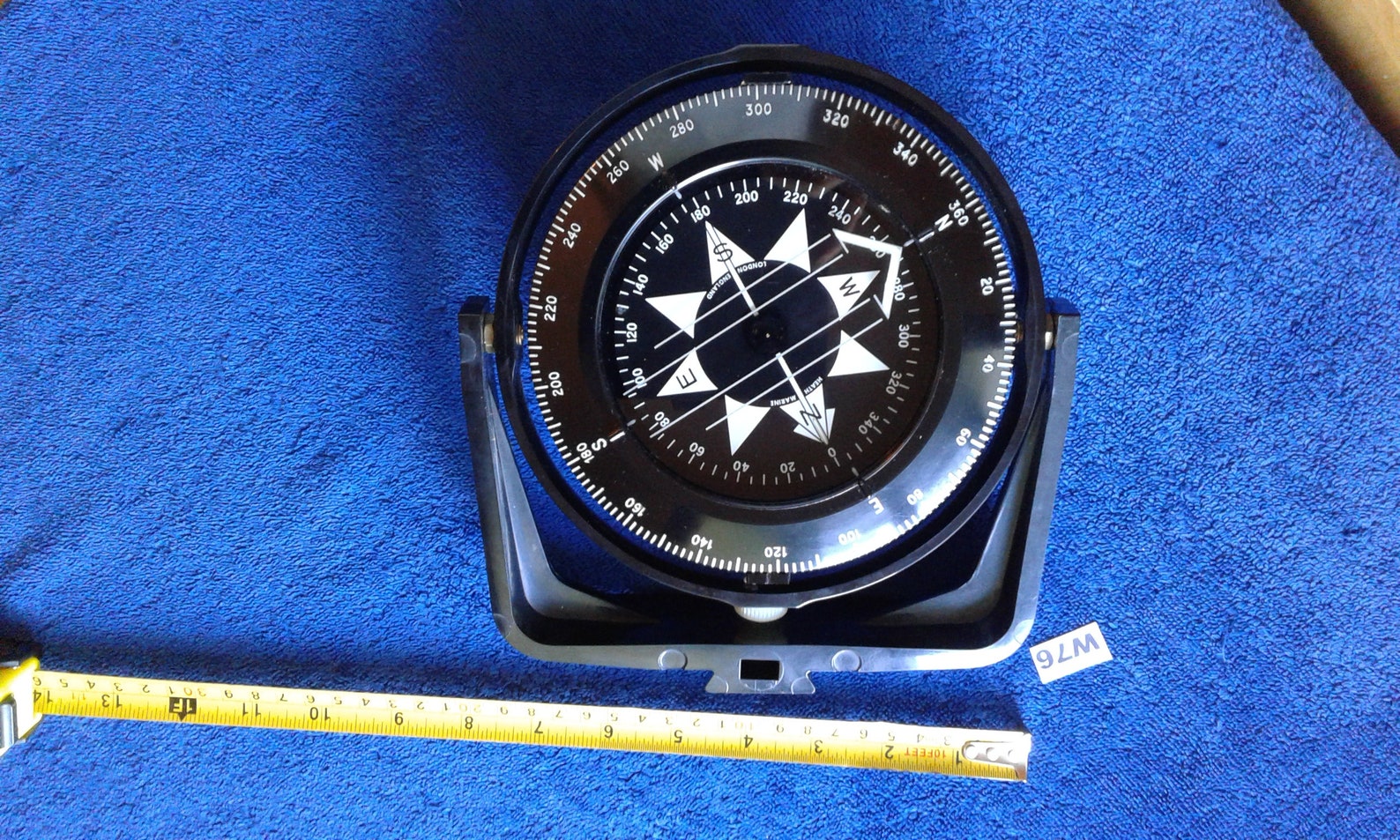 Vintage Heath Marine Compass Large 6inch Etsy