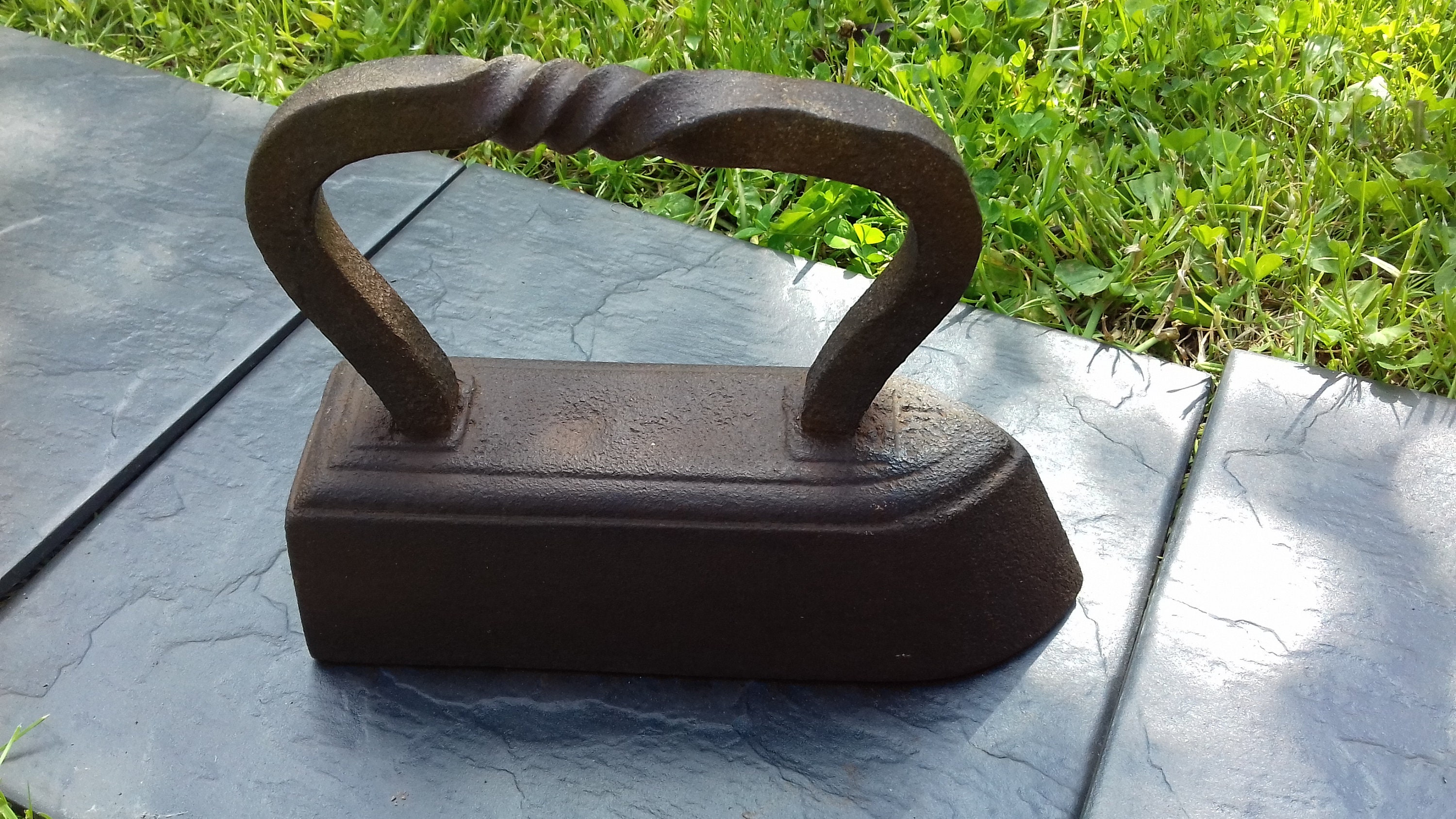 Antique 1800's Tailors Goose Flat Iron 14lbs Great Door Stop Etsy UK
