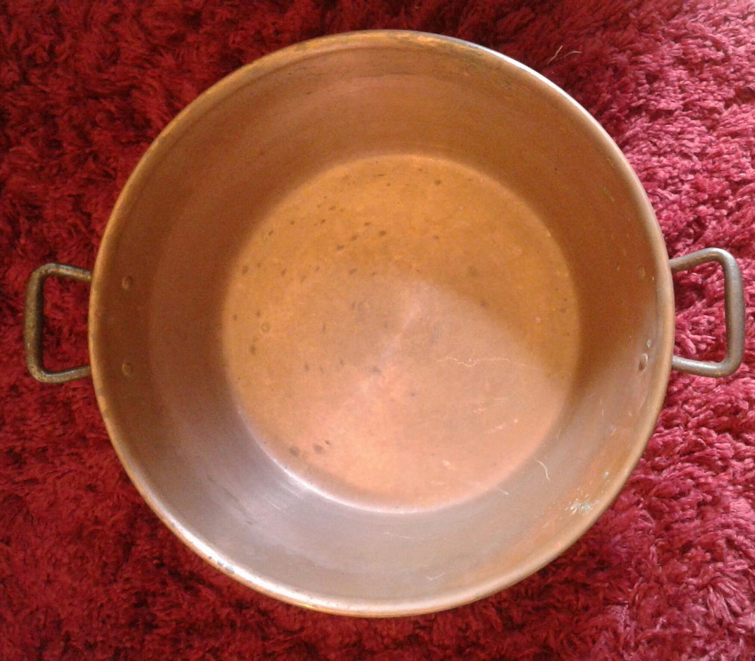 Antique / Vintage Copper Jam Pan / Wash Pan Etsy UK