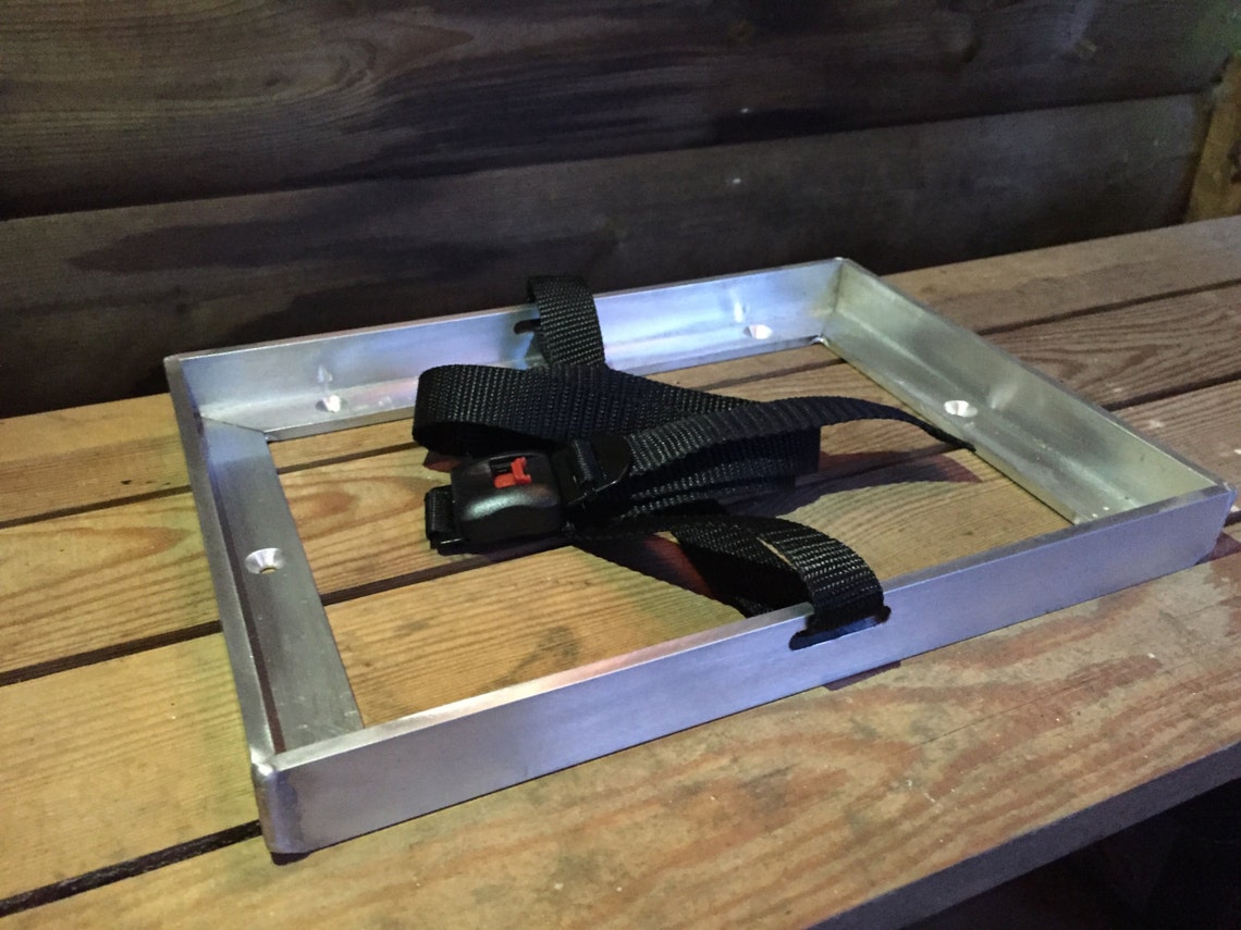 Aluminium Boat Battery Tray With Hold Down Strap Two Sizes Etsy