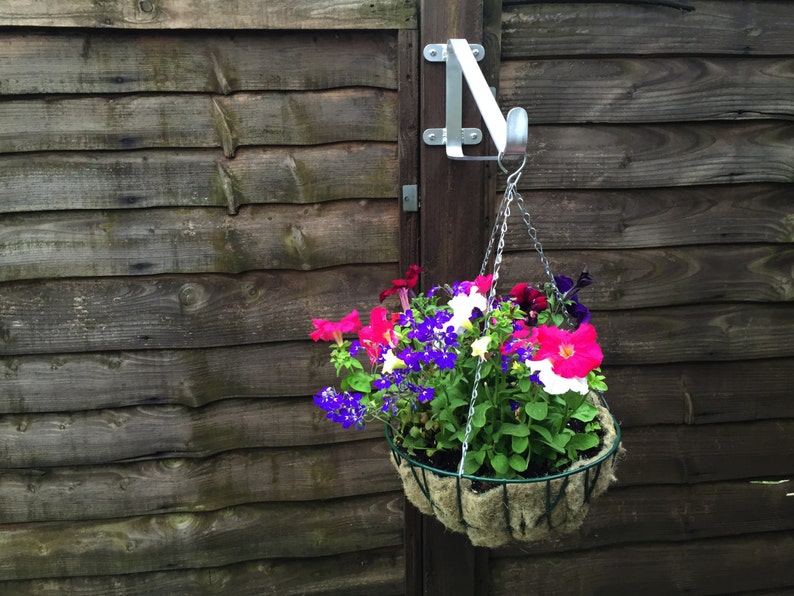 Hanging Basket Brackets up to 24 Basket for 4 Etsy