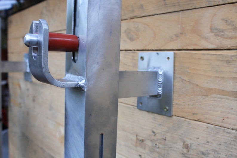 Aluminium Strimmer Rack Storage for Vans or Garage Handmade in Etsy UK