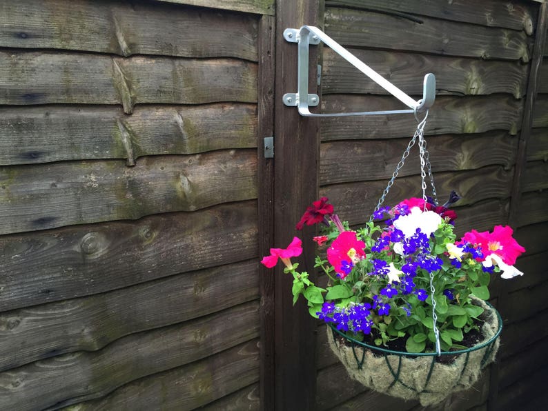 Hanging Basket Brackets up to 24 Basket for 4 Etsy