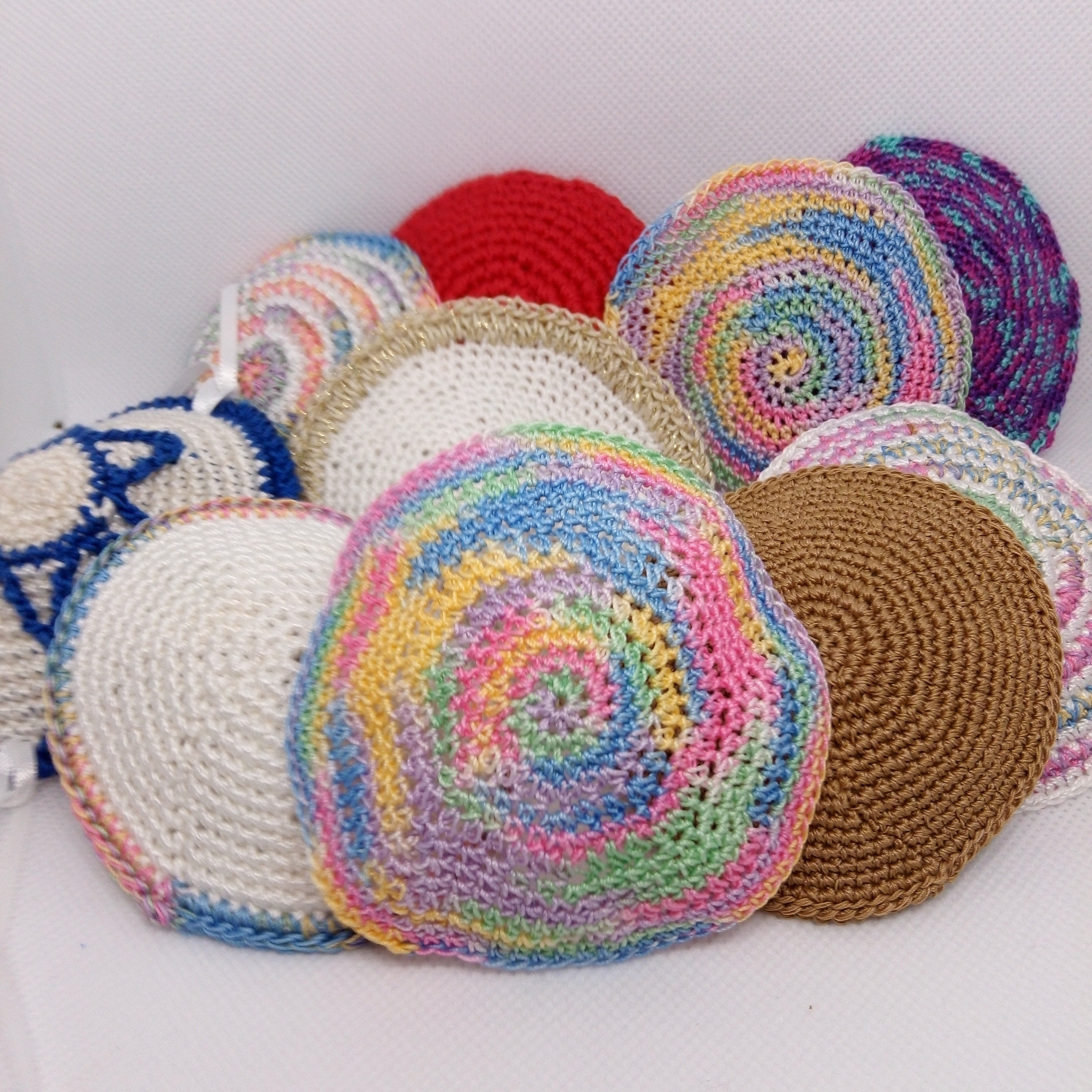 Bris Kippah for Baby, Girls Naming Ceremony Kippah, Fine Cotton Infant Kippot, Gift Box Available