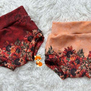 Fall High Waisted Bummie, Fall Bummies, Fall Baby Clothes, Fall Coming Home Outfit, Fall Hair Bow, Sunflower Outfit, Fall Outfit