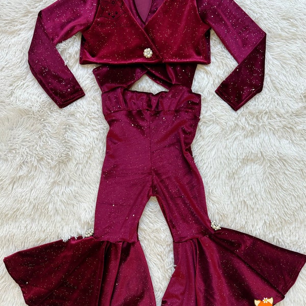 Déguisement Selena bébé, déguisement Selena enfant, tenue violette inspirée de Selena, combinaison bébé Selena, combinaison bébé Selena, tenue Selena