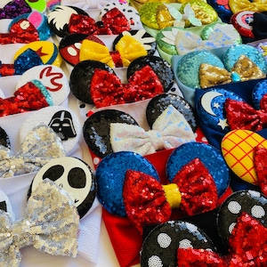 Mouse Ears, Mouse Ears Headband, Baby Minnie Head band, Disney Ears, Mickey Ears, Minnie Ears, Mouse Ears Headband