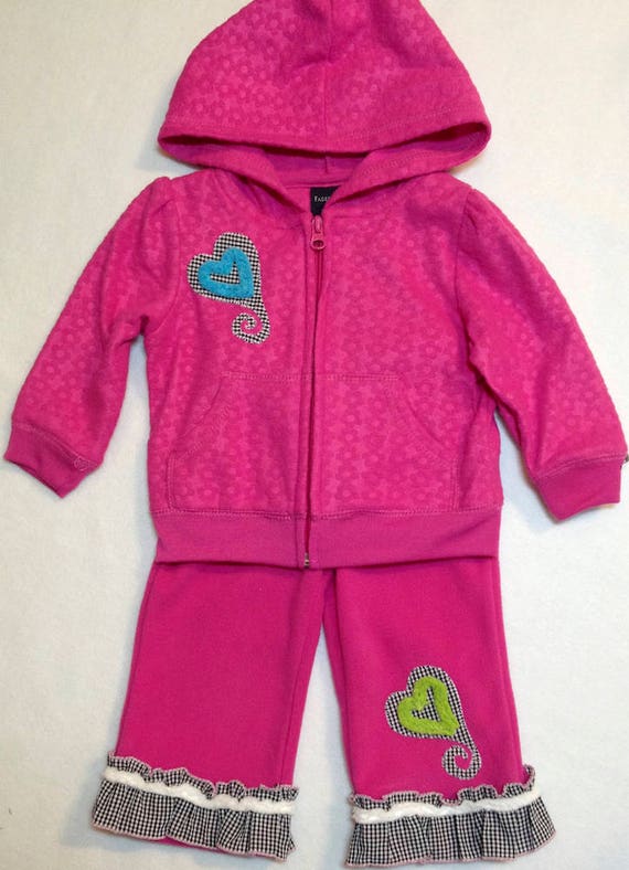 baby girl fleece pants