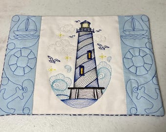 Lighthouse Mug Rug