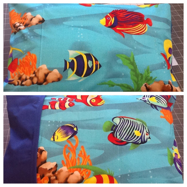 Custom Fold Over Toddler Pillowcase Etsy
