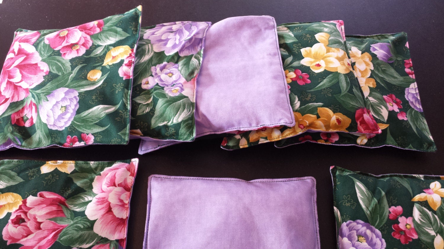 Rice heating pad, heat therapy for pain relief, muscle aches, menstrual