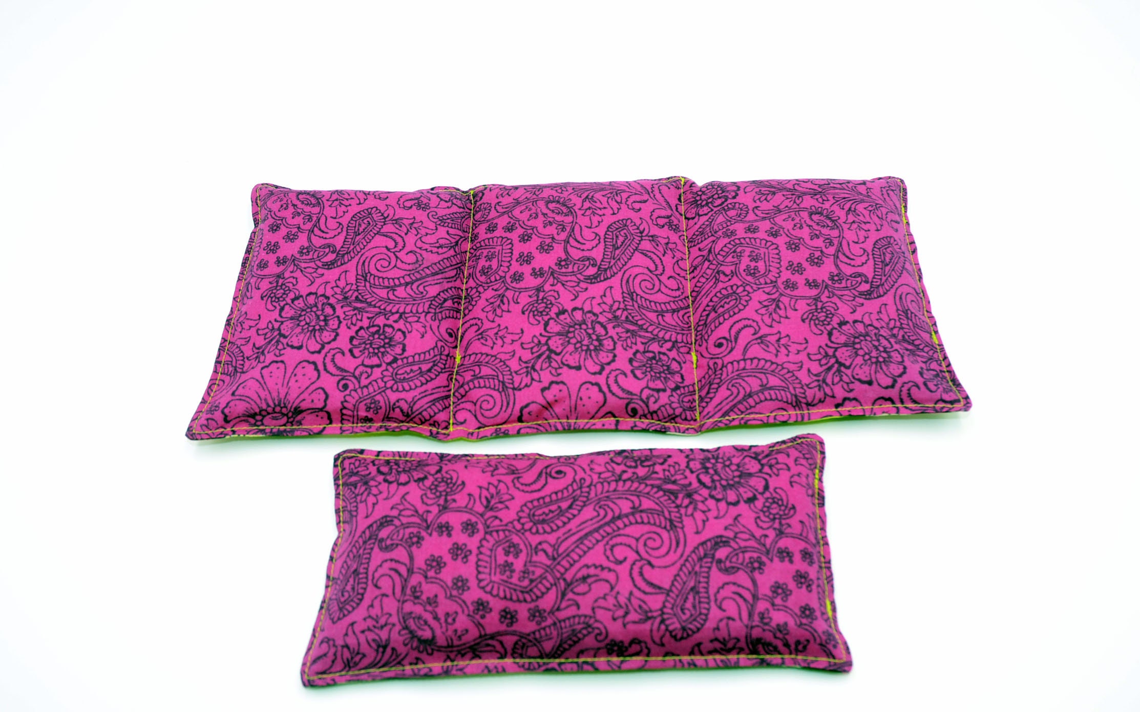 Flax Seed or Rice Heat Pack Gift Set, Unscented or Lavender Essential