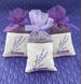 French Lavender Sachet, great for wedding toss, wedding favors, baby showers, gift giving, drawers, closets, bug repellent 