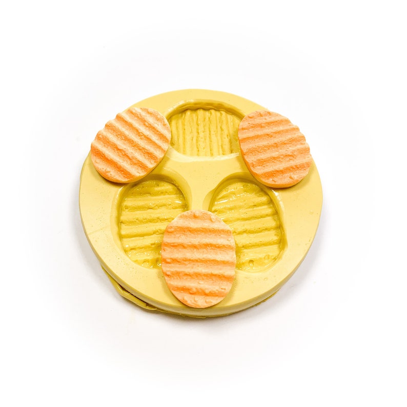 2032 Silicone Potato Chip Mold Etsy