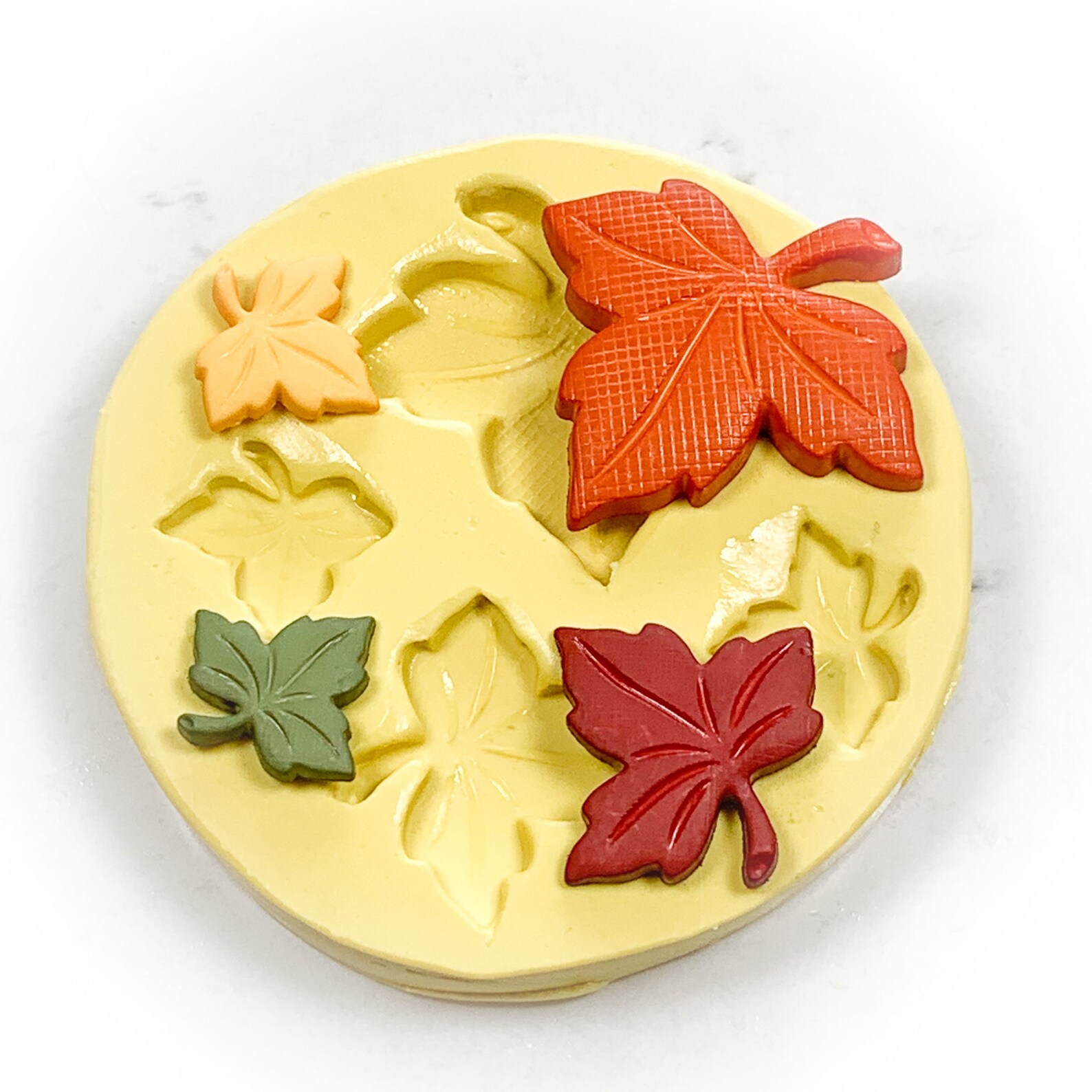 2019 Fall Leaves Silicone Mold Etsy