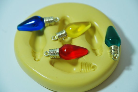 0172-Mini Christmas Light Bulbs Silicone Rubber Flexible Food Etsy image 0 - 0172-Mini Christmas Light Bulbs Silicone Rubber Flexible Food Etsy
