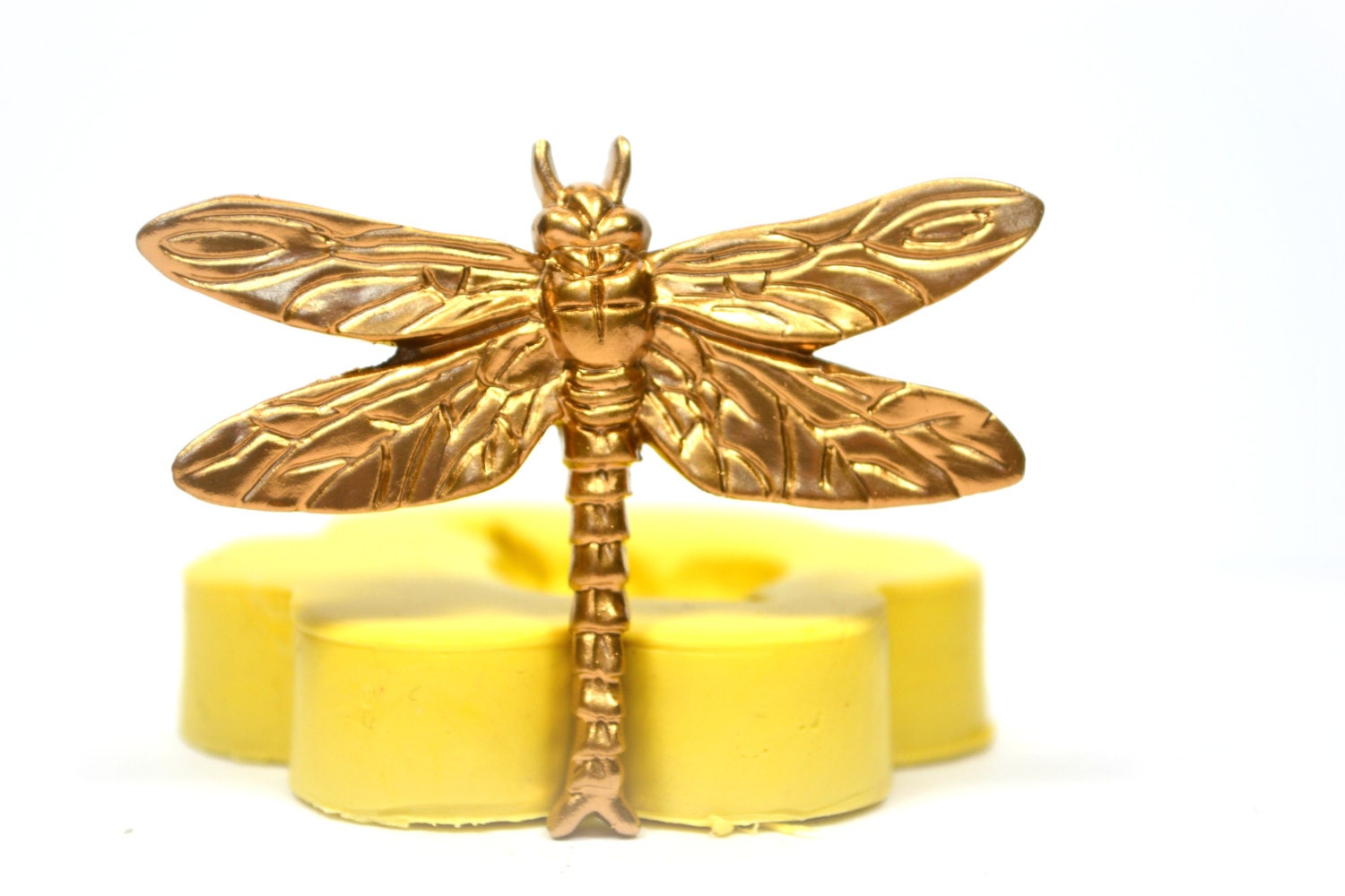 0714 Dragon Fly Insect Silicone Rubber Flexible Food Safe Mold Mould-…