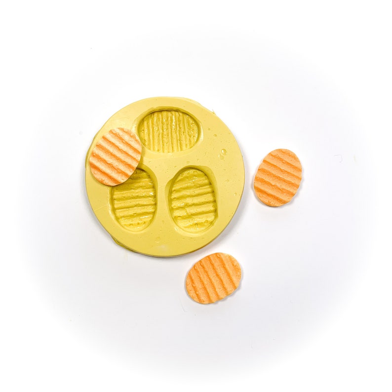 2032 Silicone Potato Chip Mold Etsy
