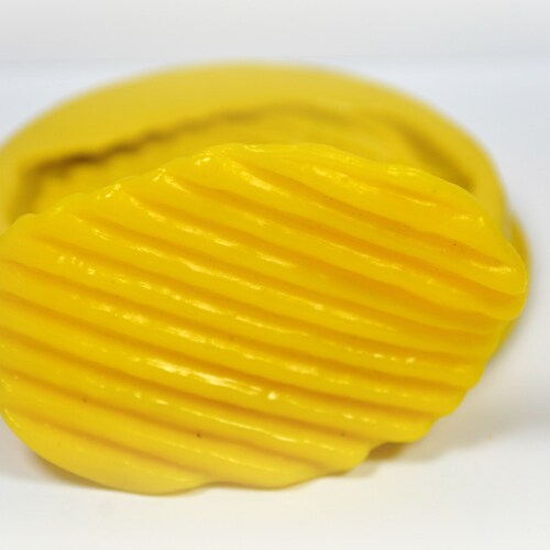 0312 Potato Chip Realistic Silicone Rubber Flexible Food Safe Etsy