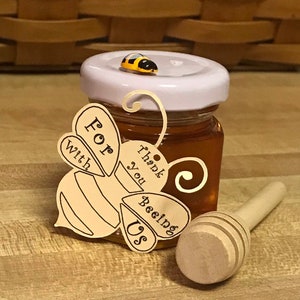 Bumble Bee- Thank You for Beeing with us- Party Favor, Gift tags