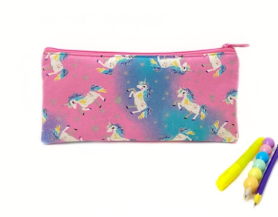 Unicorn Pencil Case Girls Pencil Case School Supplies Unicorn Gift for  Little Girls Pencil Bag Personalized Gift for Kids 