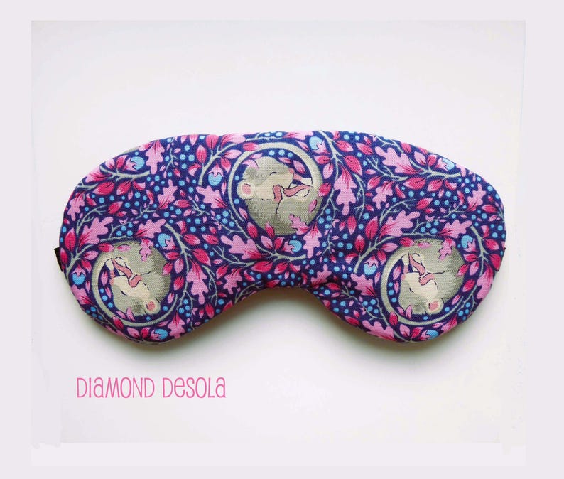 Cuddle Masks Eye Sleep Mask Soft Cotton Mouse Sleeping Print Blindfold Blackout ...