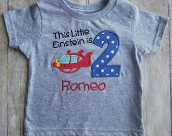 Little Einsteins birthday shirt rocket
