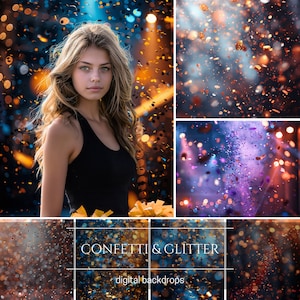 Arrière-plans sportifs confettis et paillettes, Pom-pom girl, Poster pour seniors, Banderole sportive, Compagnon de la mémoire, Conception Cheer, Toile de fond sport scolaire