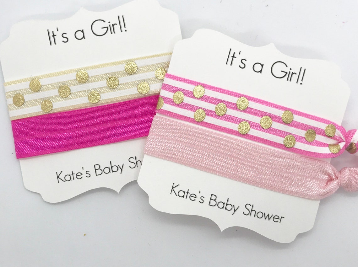 Baby Shower Hair Tiesit's a Girlit's a Boybaby Etsy