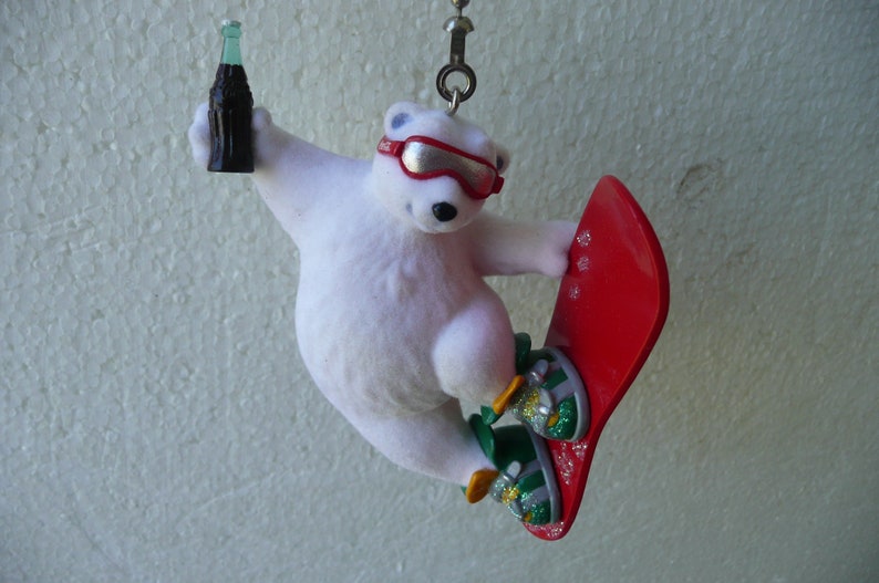 Ceiling Fan Light Pull Coca Cola Snowboarding Bear Hallmark Ornament Fan Light Pull