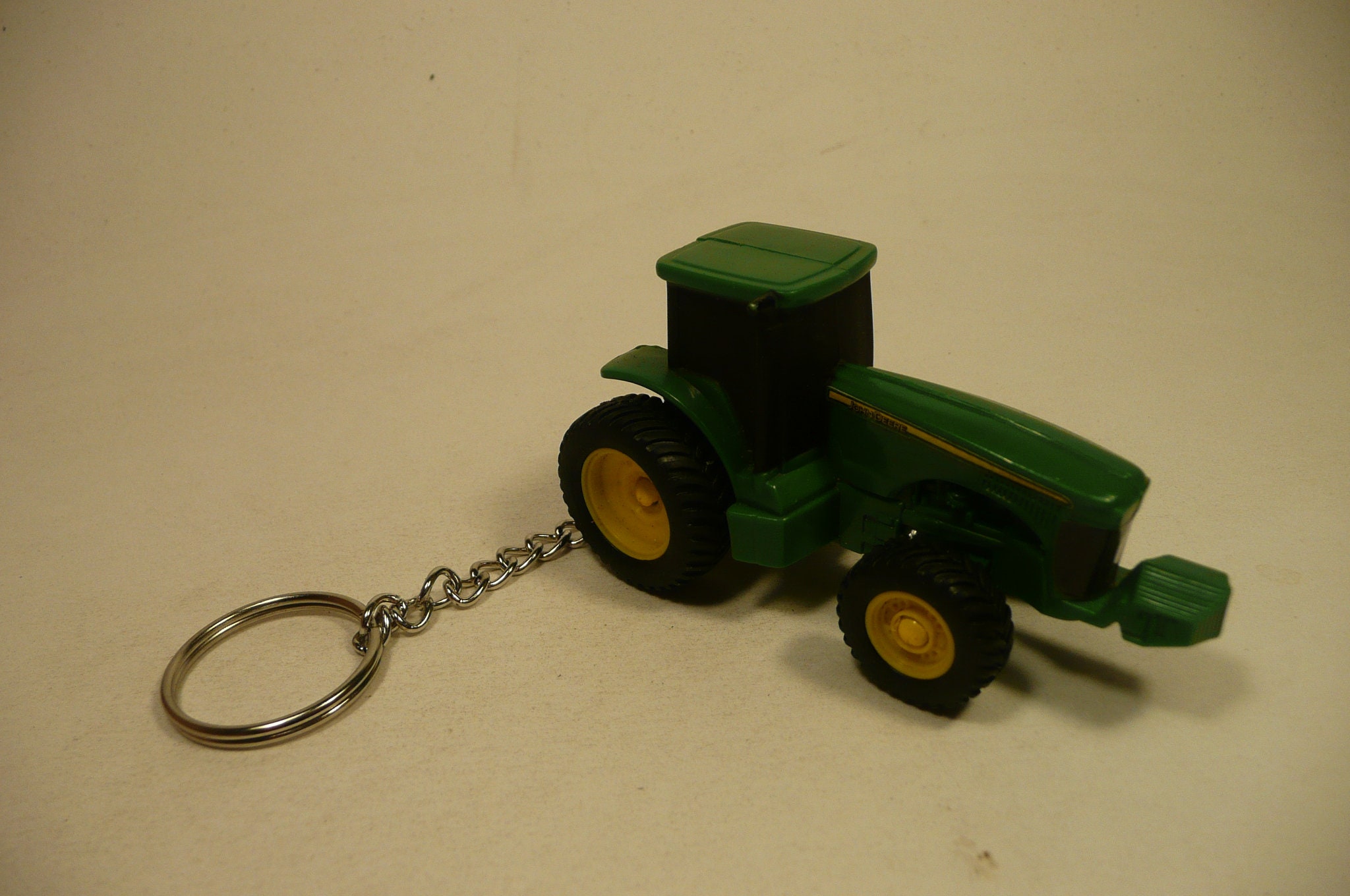 Keychain JOHN DEERE tractor key chain Etsy