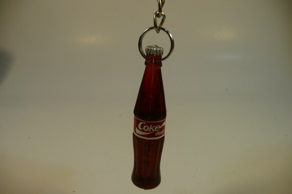 Coca Cola Key Chain From France Rare Vintage Drink Coke 