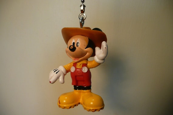 Fan Light Pull Mickey Set Of 6 Different Mickey Mouse Ceiling Etsy