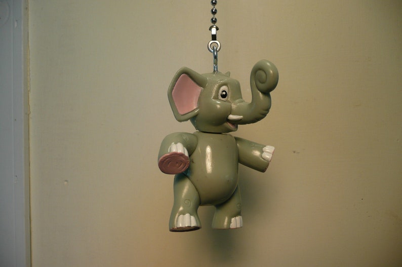 Ceiling Fan Light Pull 2 Different Trunk Up Elephant Fan Light Etsy